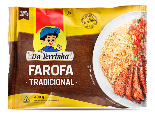 Da Terrinha - Farofa Tradicional (400g)